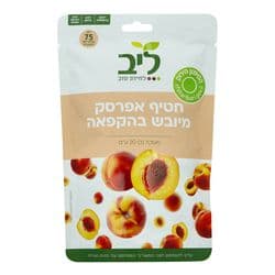 חטיף אפרסק מיובש בהקפאה