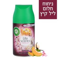 מילוי מבשם אוויר אוטומטי בניחוח חלום ליל קיץ