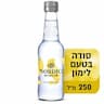 מים מוגזים בטעם לימון עדין