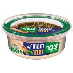 סלט חומוס זעתר 375גר` צבר