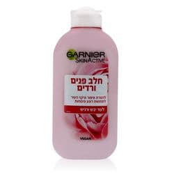 גרנייה חלב פנים ורדים לעור יבש ורגיש 200 מל