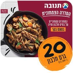 נתחוני סויה בטעם בקר תנובה 350 גרם