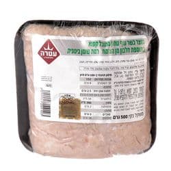 בשר עוף טחון ומתובל קפוא בתוספת חלבון 500 גרם 