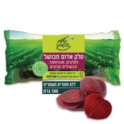 סלק מבושל בוואקום שטראוס טעם הטבע 500 גרם