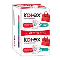 תחבושות נורמל פלוס עם כנפיים קוטקס 30 יחידות
