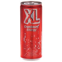 משקה אנרגיה XL חמוציות אקס אל בפחית קרנברי, 250 מ"ל