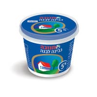 גבינה לבנה 5% מהדרין תנובה 250 גרם