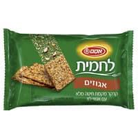 לחמית קרקר מקמח חיטה מלא עם אגוזי לוז אסם 160 גרם