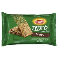לחמית כפרית קרקר מקמח חיטה מלא עם זרעים אסם 190 גרם