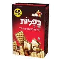 בפלות ופלים בטעם שוקולד עלית 500 גרם