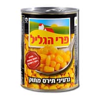 גרעיני תירס מתוק פרי הגליל 550 גרם