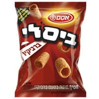 ביסלי חטיף חיטה בטעם ברביקיו אסם 55 גרם