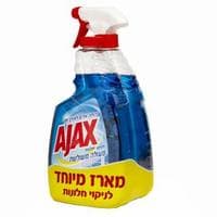 נוזל לניקוי חלונות מרסס + מילוי אגקס 2 * 750 מ"ל