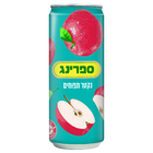 נקטר תפוחים בפחית ספרינג 330 מ"ל