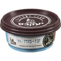 גבינת עיזים רכה למריחה עז מה 5% משק יעקבס 250 גרם