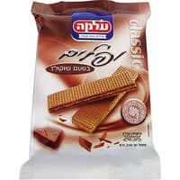 ופלים בטעם שוקולד עלמה 200 גרם