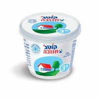 גבינת קוטג' 3% מהדרין תנובה 250 גרם