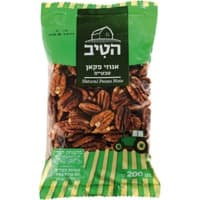 אגוזי פקאן טבעיים הטיב 200 גרם
