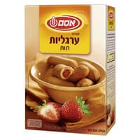 ערגליות עוגיות ממולאות במילוי בטעם תות אסם 300 גרם