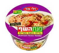 נודלס מנת השף בטעם פטריות וילי פוד 70 גרם