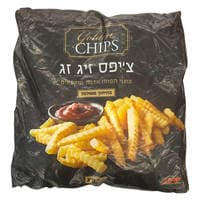 צ'יפס זיג זג גולד קפוא-זן 1.5 קילו