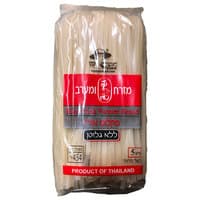 מקלוני אורז רחבים 5 מ"מ מזרח ומערב 454 גרם