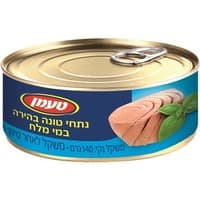 נתחי טונה בהירה במי מלח טעמן 140 גרם