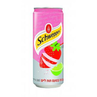 משקה מוגז בטעם תות ליים שוופס 330 מ"ל