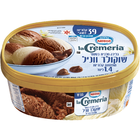 גלידה חלבית מופחתת קלוריות בטעמי שוקולד ווניל לה קרמריה