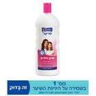 מרכך לילדים לסירוק קל ולהתרת קשרים סרקל 1 ליטר