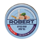נתחי טונה בהירה במי מלח רוברט 140 גרם