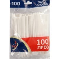 כפיות חד פעמיות לפיד 100 יחידות