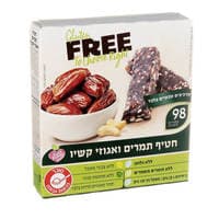חטיף תמרים ואגוזי קשיו ללא גלוטן פרי 5 * 25 גרם