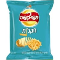 חטיף תפוחי אדמה צ'יפס בטעם טבעי תפוצ'יפס מקלות 60 גרם