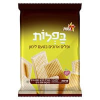בפלות ופלים ארוכים בטעם לימון 200 גרם