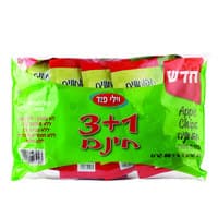תפוחי עץ מיובשים תפוחונים וילי פוד 4 * 22 גרם