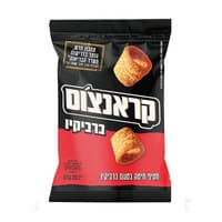 חטיף בטעם ברביקיו קראנצ'וס מנה 55 גרם
