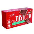 ביסקוויט פריך עם שוקולד חלב דאבל עד חצות 8 * 25 גרם