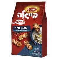 בייגלה כפיות חטיף אפוי בסגנון כפרי אסם 300 גרם