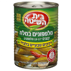 מלפפונים במלח קטנים 13-17 בית השיטה 560 גרם