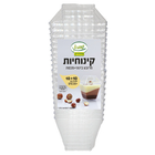 קינוחית מרובעת בינונית + מכסה שווה 30 יחידות