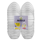 קינוחיות מיני ביצה + מכסה, 10 יחידות