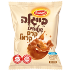 בייגלה שטוחים בציפוי קרם קרמל אסם 120 גרם