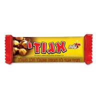 אגוזי חטיף אגוזים מצופה שוקולד חלב עלית 45 גרם