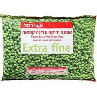 אפונה ירוקה עדינה קפואה שופרסל 600 גרם