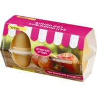 רסק תפוחים ללא תוספת סוכר שופרסל 4 * 113 גרם