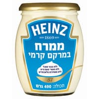 ממרח מיונז במרקם קרמי היינץ 490 גרם