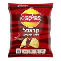 חטיף תפוצ'יפס קראנצ' בטעם מקסיקני