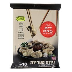 גיוזה כיסוני בצק חיטה פטריות