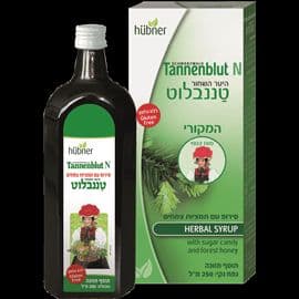 סירופ עם תמציות צמחים